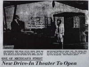 Capri Drive-In Opening Article