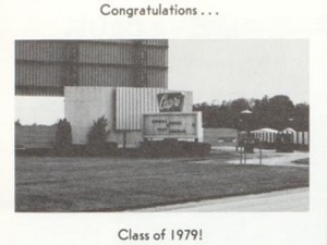 Capri Drive-In Yearbook Ad 1979